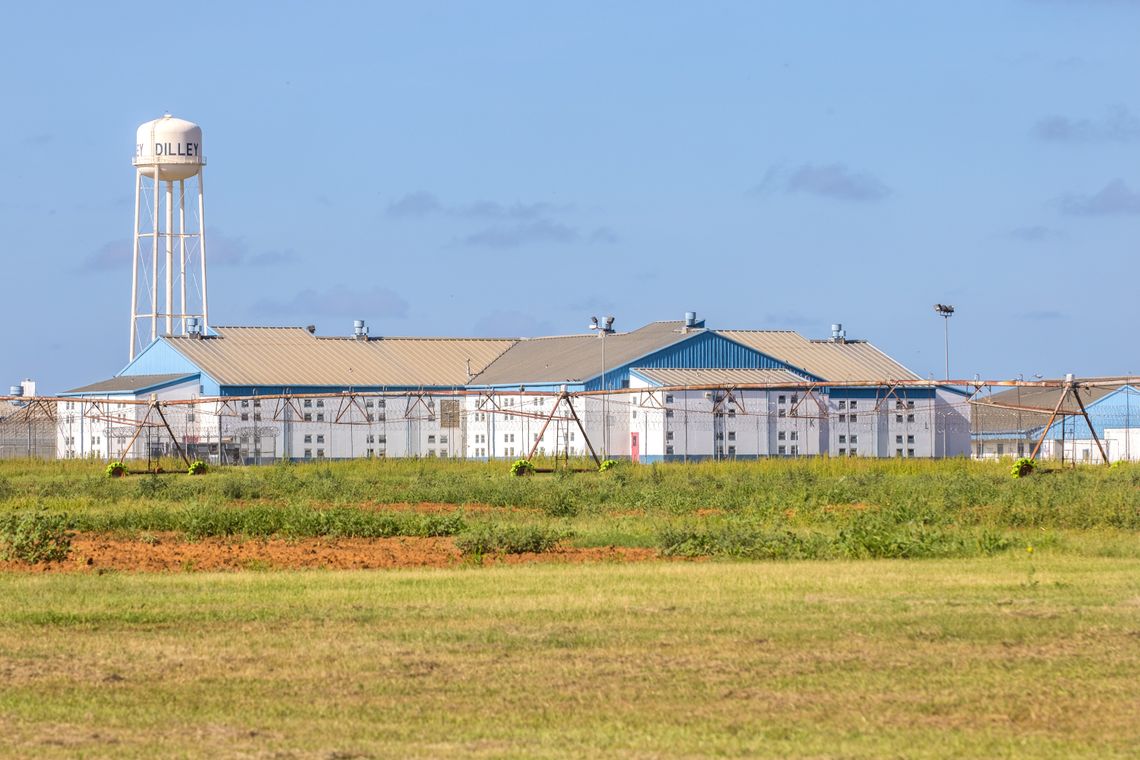 The Briscoe Unit in Dilley, Texas.