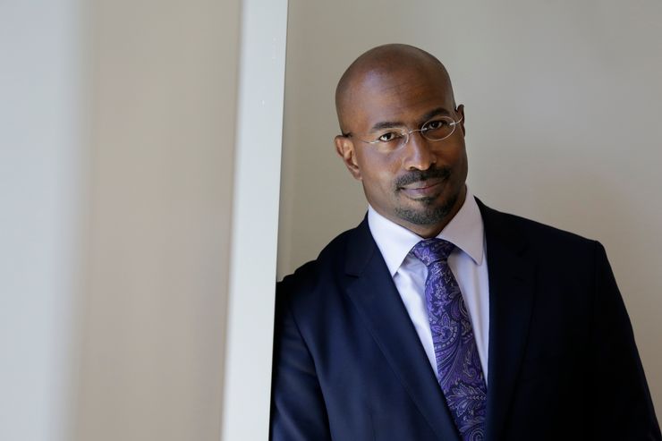  CNN commentator and host Van Jones supports the First Step Act, a bill that would improve some conditions for the nation’s 185,000 federal prisoners.