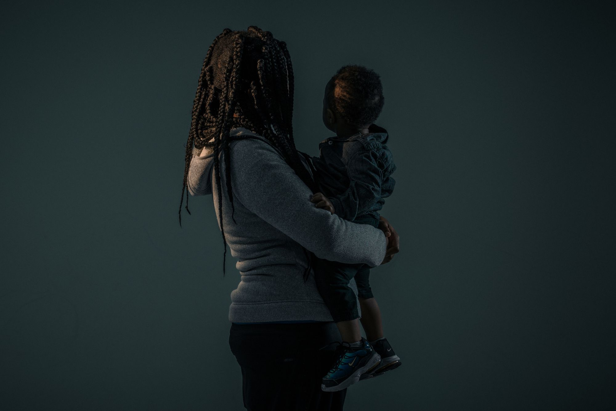 A mother with her son in South Carolina in January. He was taken from her and placed in foster care only to be returned weeks later.