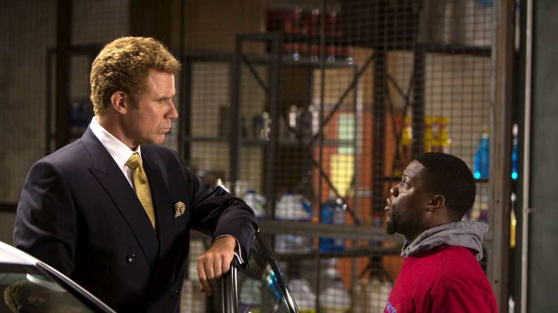 In "Get Hard," Will Ferrell plays a millionaire convicted of fraud who recruits Darnell Lewis (Kevin Hart, right) as his prison coach. 