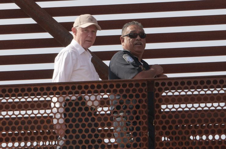 U.S. Attorney General Jeff Sessions visits the Mariposa border in Nogales, Ariz.