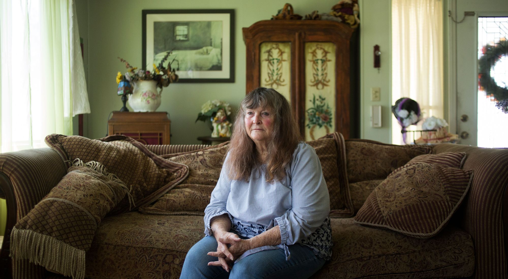 Colleen Khalifa, mother of Shawn Khalifa, who was convicted under the felony murder rule, at her home in San Juan Capistrano, Calif.