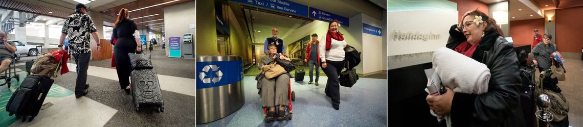 March 3, 2016, 11:10 a.m. Hawaii Standard Time: Mahealani Meheula and her brother Harold at the Hawaiian Airlines terminal at Honolulu International Airport; March 4, 10:15 p.m. Mountain Standard Time (MST): Mahealani Meheula, Harold and their mother, Viviana, arrive at Phoenix Sky Harbor International Airport; March 5, 12:05 a.m. MST: They arrive at Casa Grande Holiday Inn in Casa Grande, a desert town about 50 miles southwest of Phoenix. 