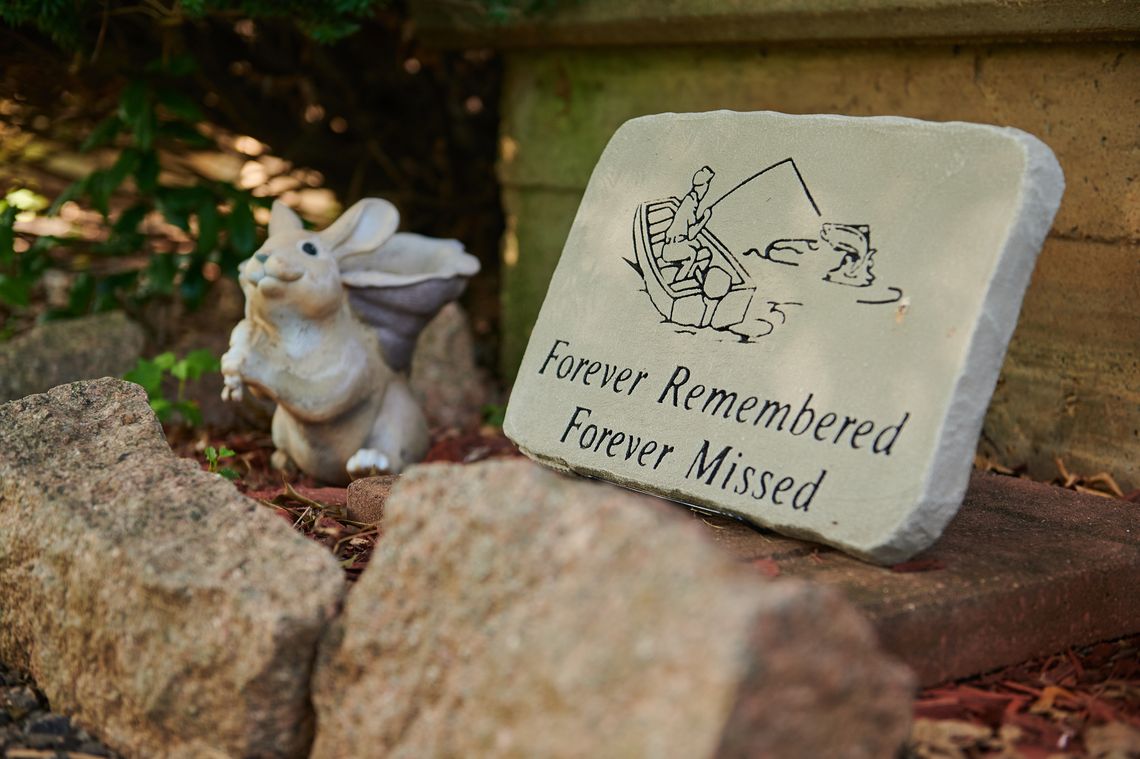 Laurie and Joe Braun placed memorial decorations outside their home in Farmington, Mo., after their son Billy died in the St. Francois County Jail.
