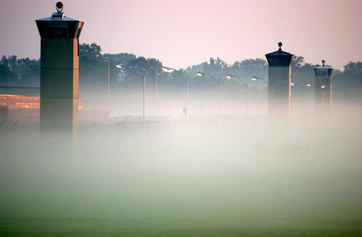 Federal prison in Terre Haute, Ind., one of two federal facilities with Communication Management Units. 