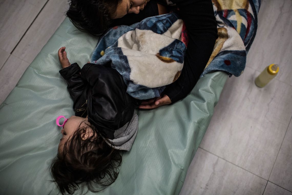 Women with children who seek asylum are sent to two detention centers in Texas designated for families. Customs and Border Protection has no holding cells at the port of entry in Laredo. A mother from Guanajuato, Mexico, had told officers she was in danger there. She and her 1-year-old daughter would rest overnight on a cot in the office near the bridge and would be sent to a detention center in the morning.