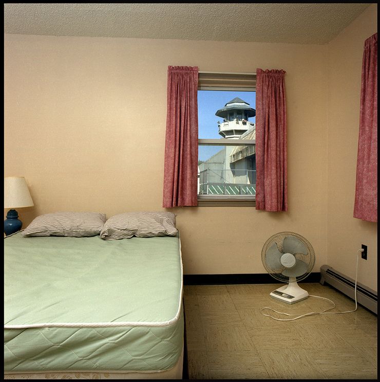 A conjugal visit bedroom at Auburn State Prison in Auburn, N.Y.