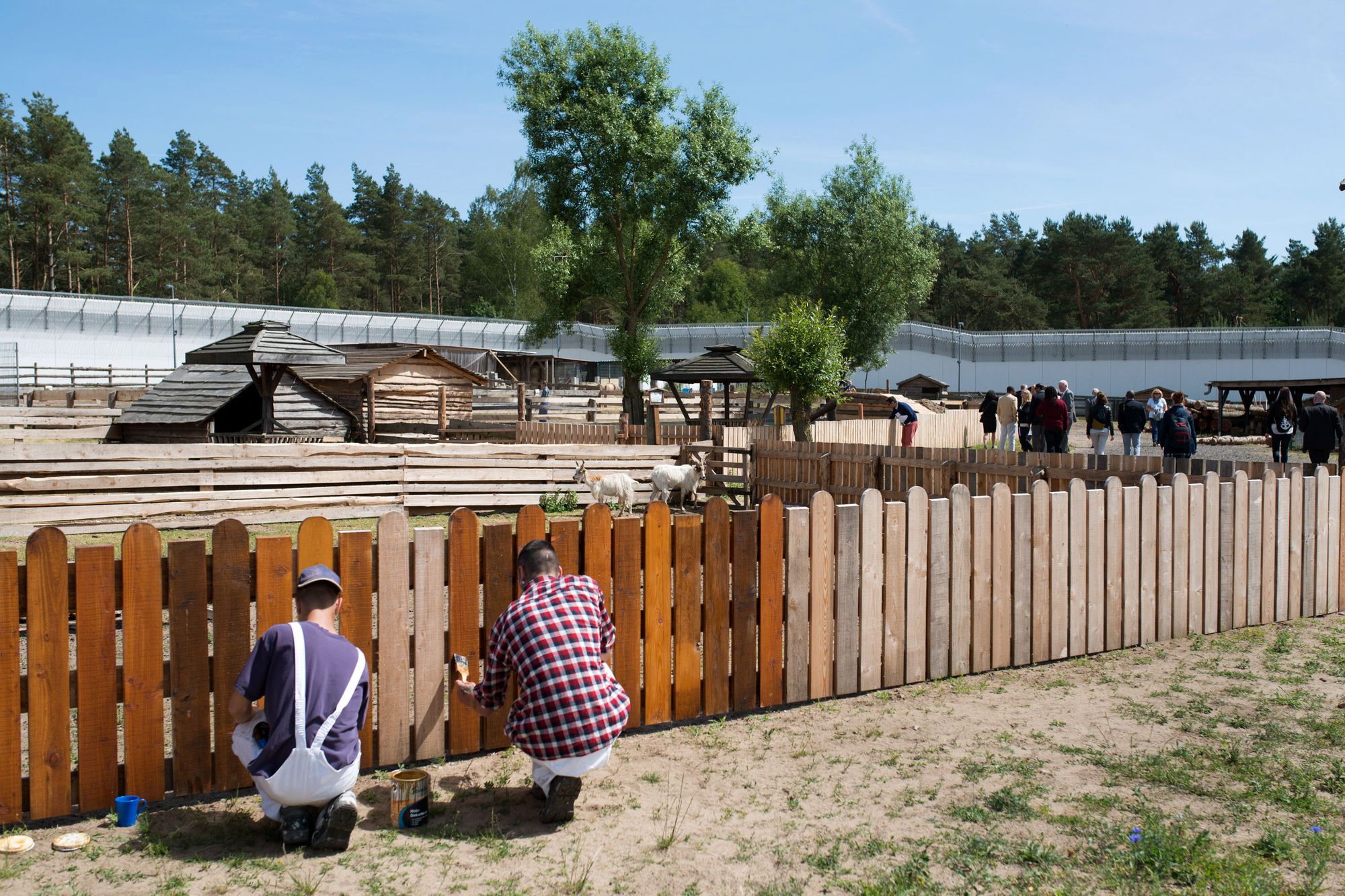 Neustrelitz Prison for young male and female adults in Mecklenburg-Western Pomerania, Germany.