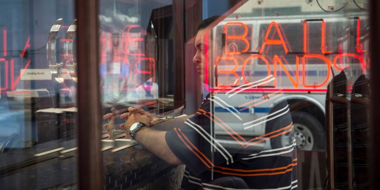 A bail bonds company across the street from the Brooklyn House of Detention in 2015. 
