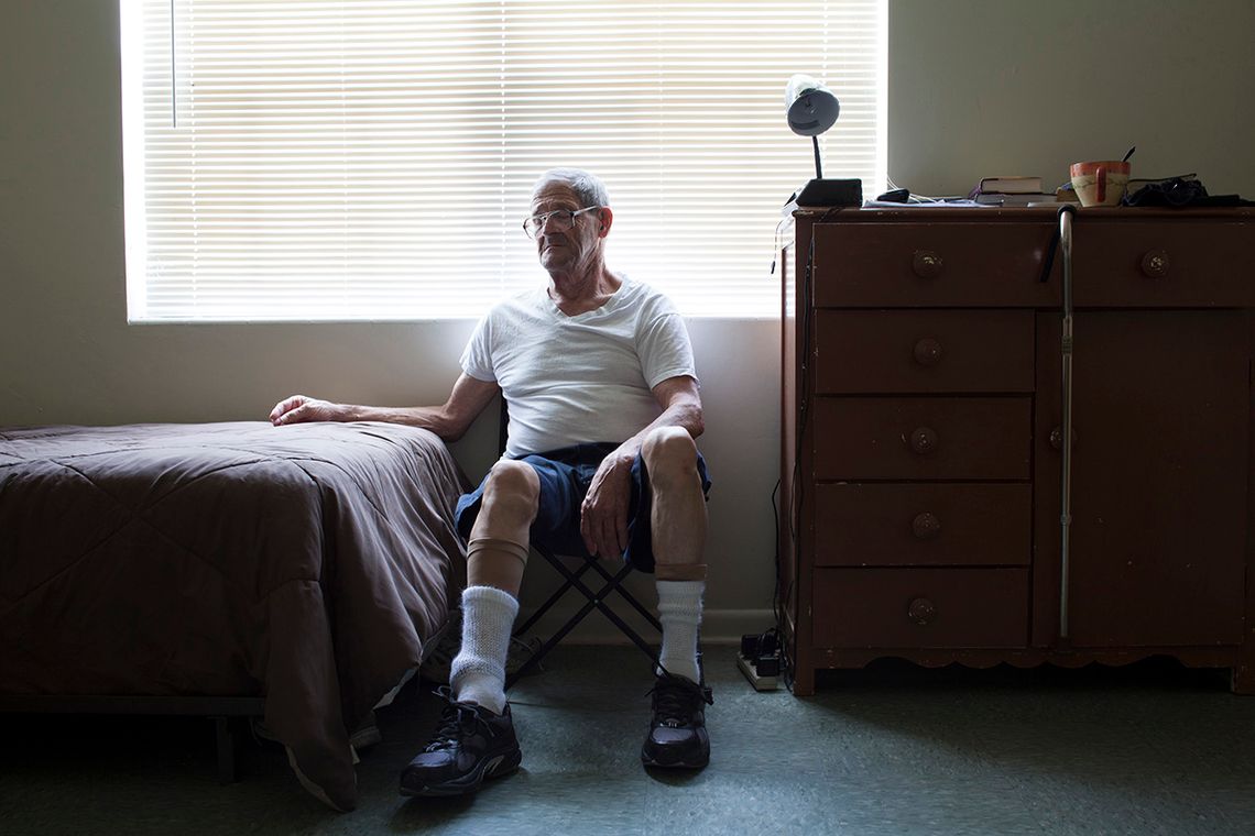 Paul sitting beside his bed. “There is no judging, for we who are here have the same name.”
