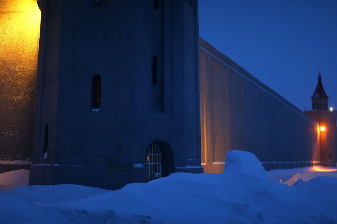 More than 600 officers patrol Attica Correctional Facility today, keeping watch over 2,240 inmates.