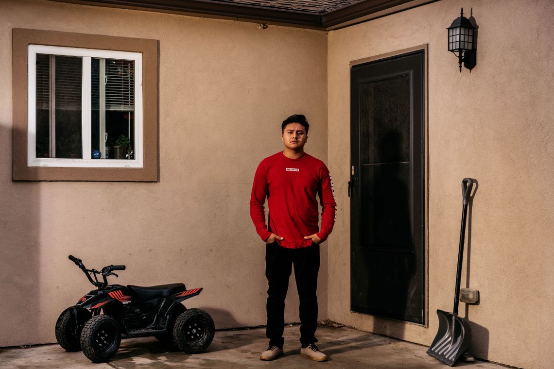 Manuel Bravo García, 19, fled to the United States after he was shot by gunmen in his home village in Colima, Mexico. Because of a policy restricting asylum, he will have a difficult battle in the Denver immigration court to win his case. 