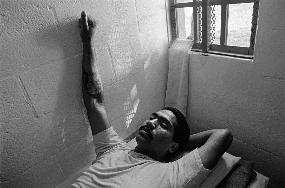 Herberto at the Fred C. Nelles California Youth Correctional Facility. (Whittier, 1992)